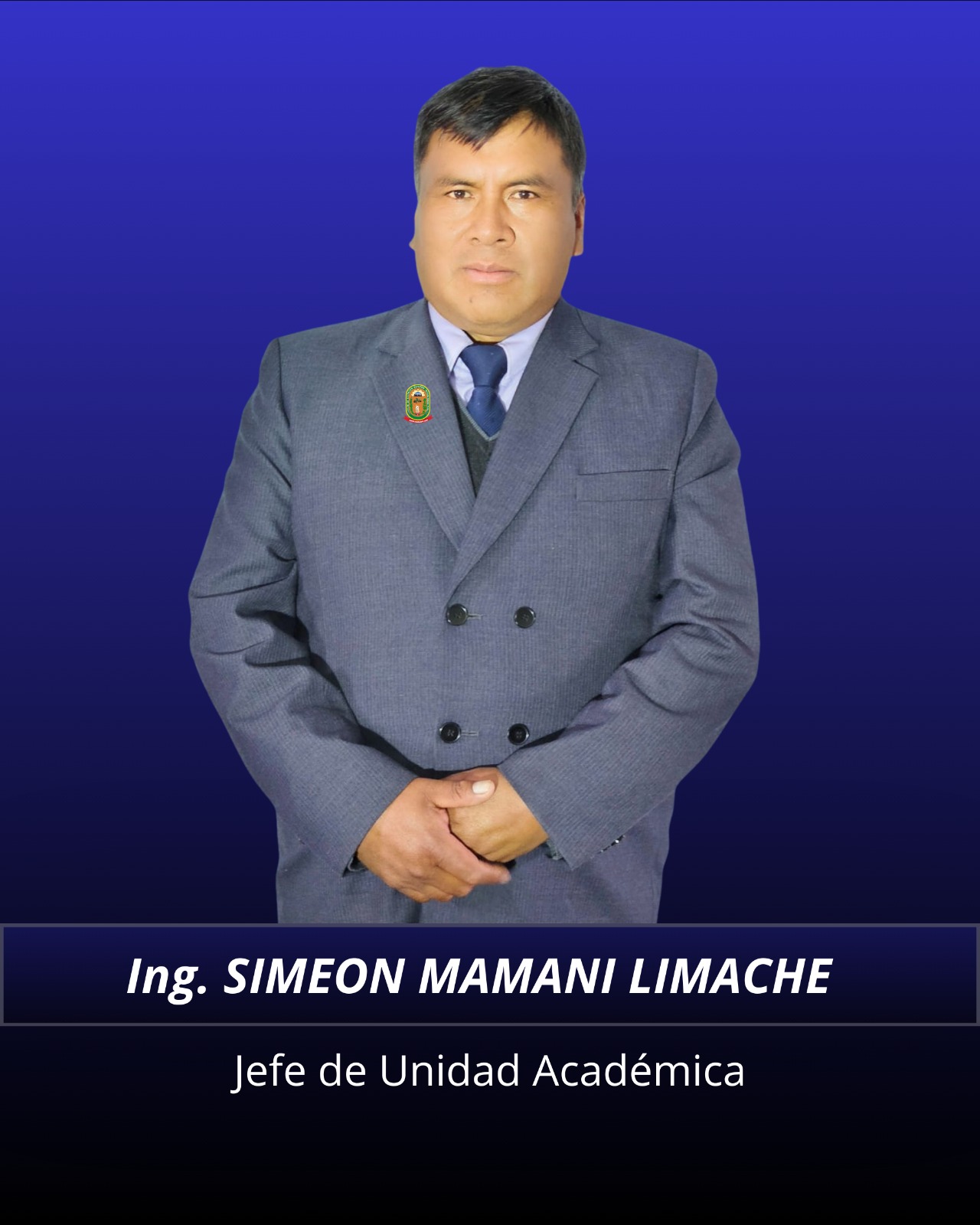 Ing. Simeón Mamani Limache