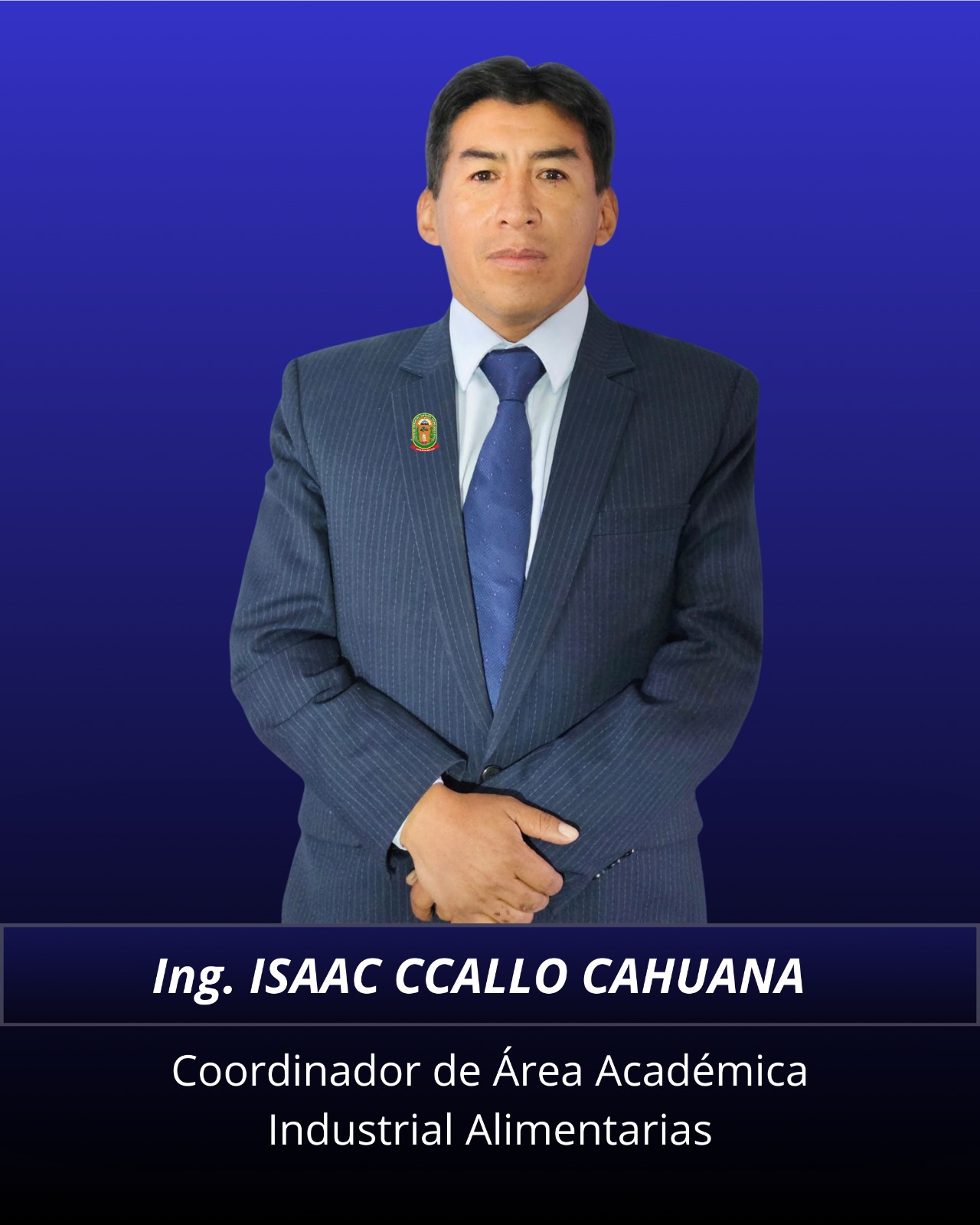 Ing. Isaac Ccallo Cahuana
